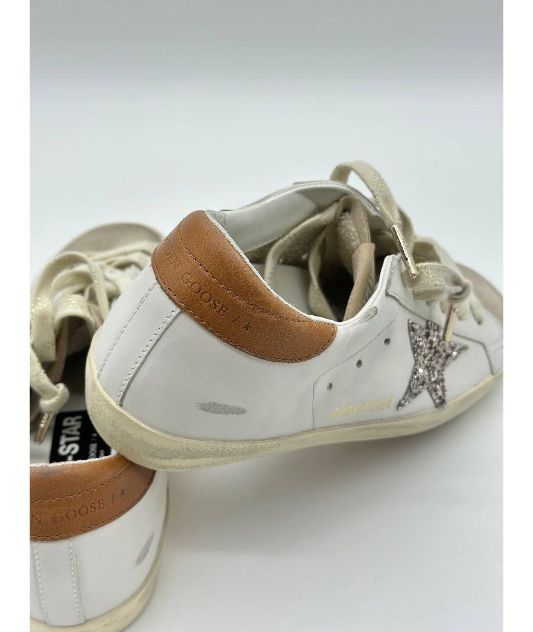 GOLDEN GOOSE Мульти кожаные кеды, фото 4