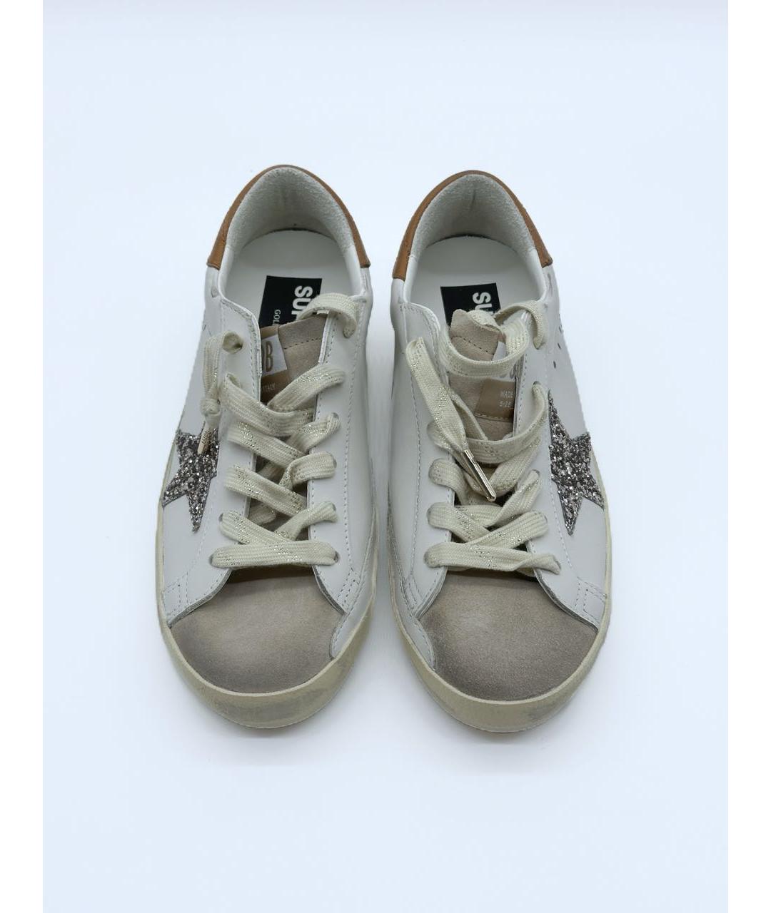 GOLDEN GOOSE Мульти кожаные кеды, фото 2