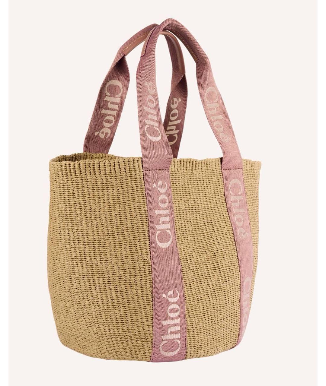 CHLOE Бежевая сумка тоут, фото 2