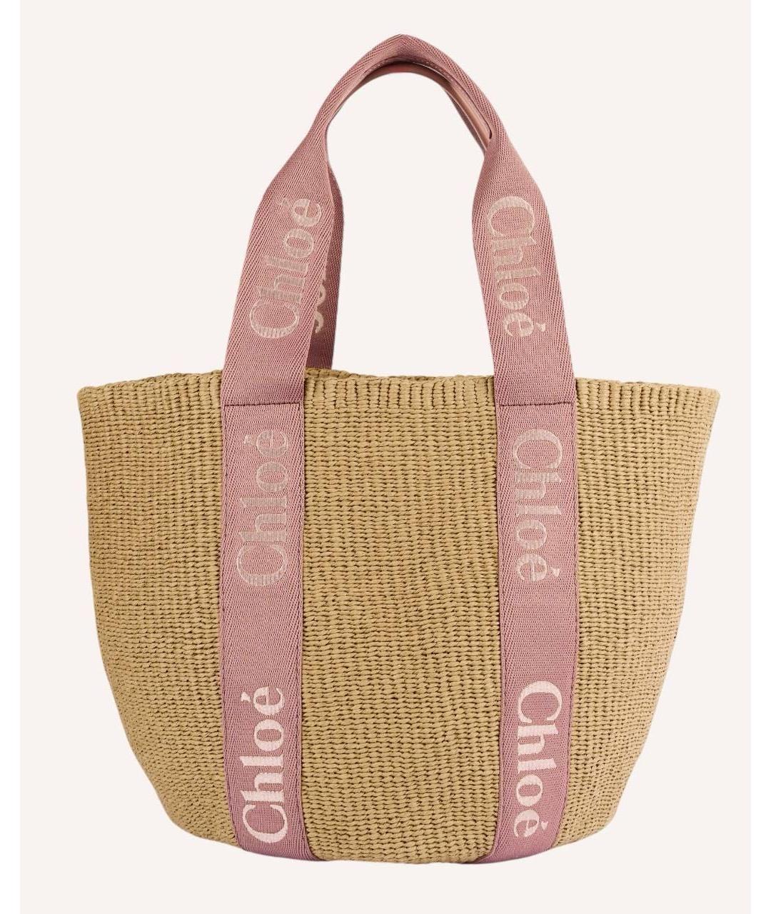 CHLOE Бежевая сумка тоут, фото 6