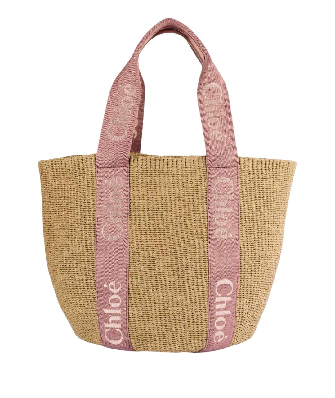 CHLOE Бежевая сумка тоут, фото 1