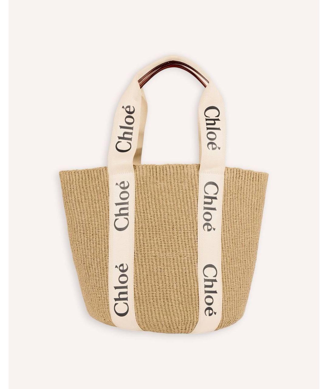 CHLOE Бежевая сумка тоут, фото 5