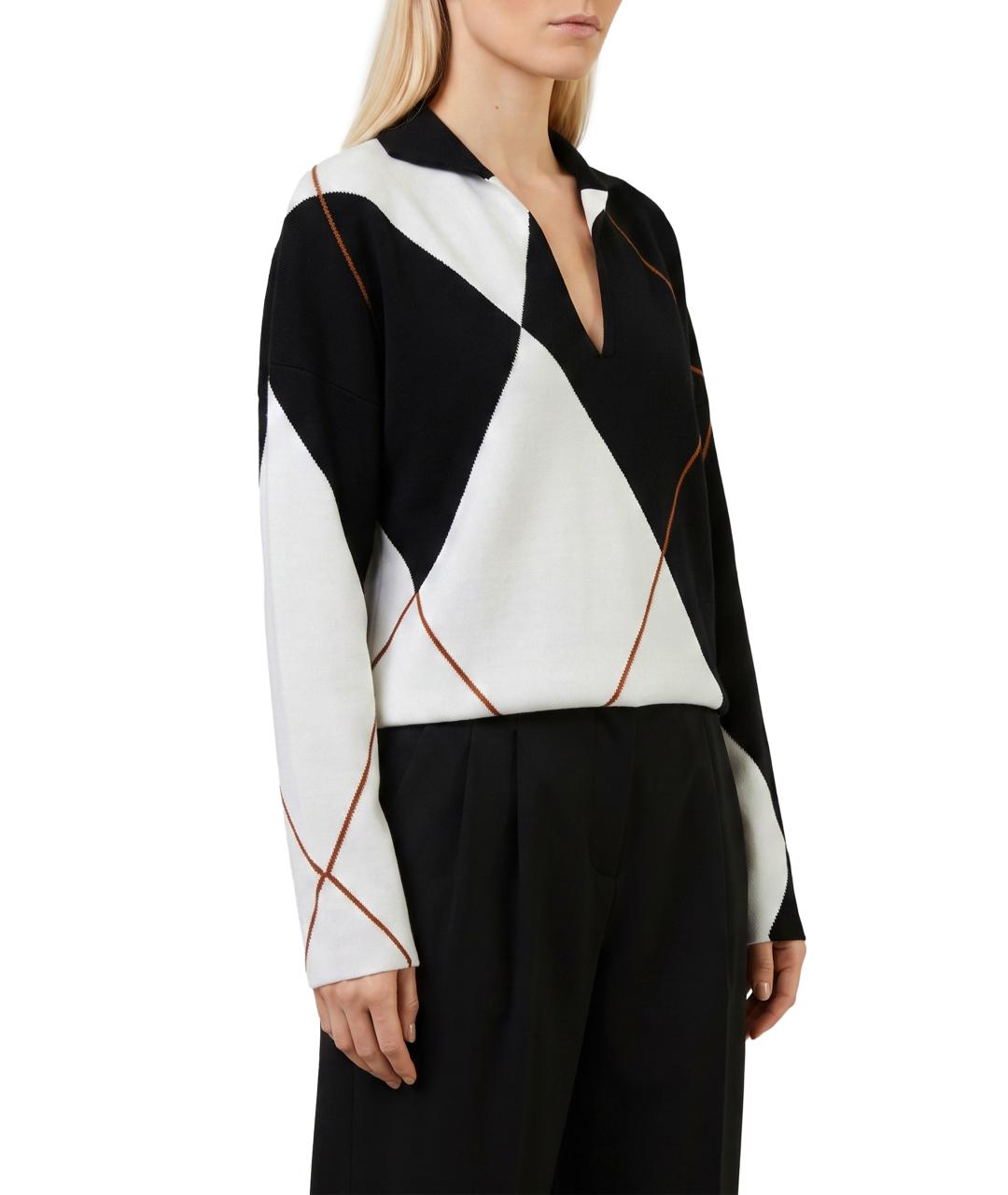 MAX MARA Черный шерстяной джемпер / свитер, фото 2