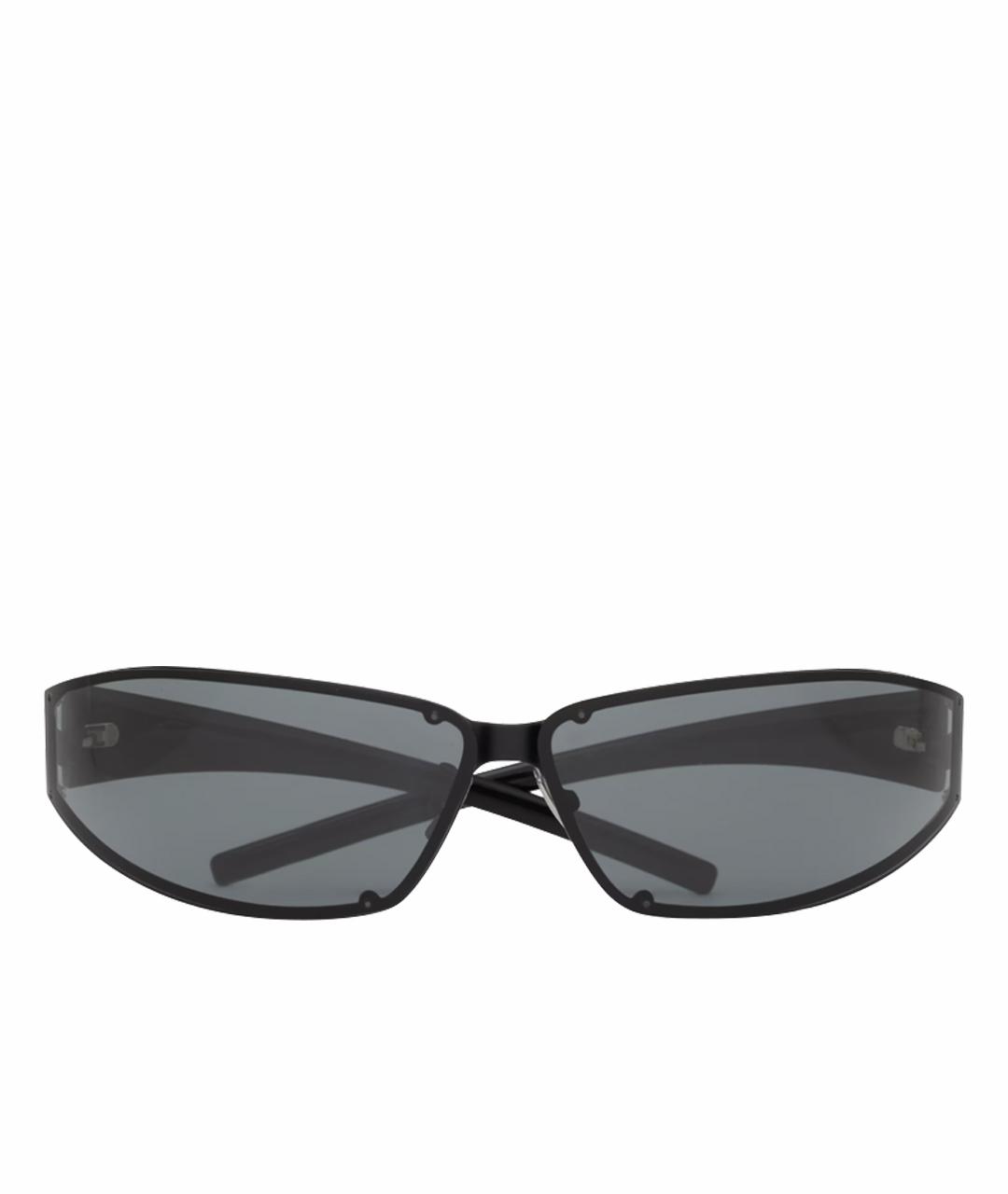 SAINT LAURENT Черные пластиковые солнцезащитные очки, фото 1