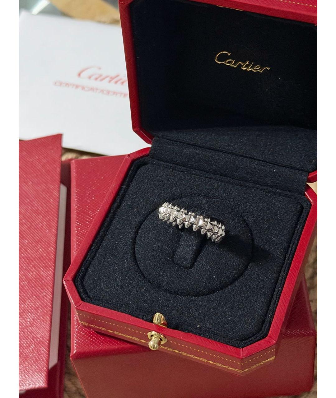 CARTIER Белое кольцо из белого золота, фото 3