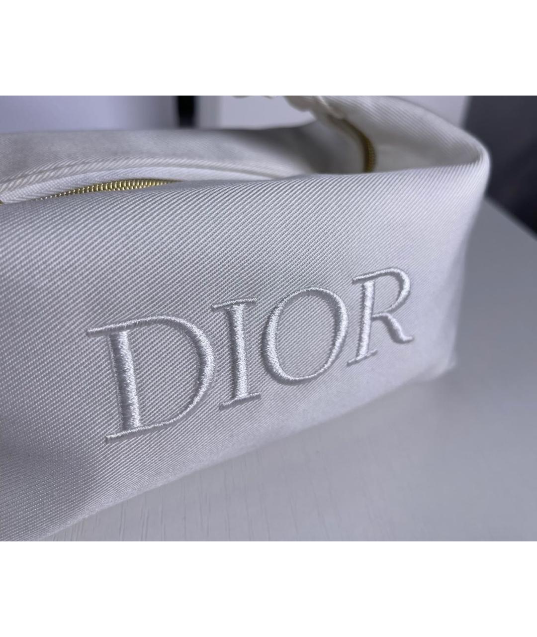 CHRISTIAN DIOR Белая косметичка, фото 3