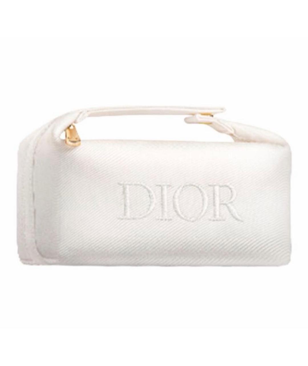 CHRISTIAN DIOR Белая косметичка, фото 7