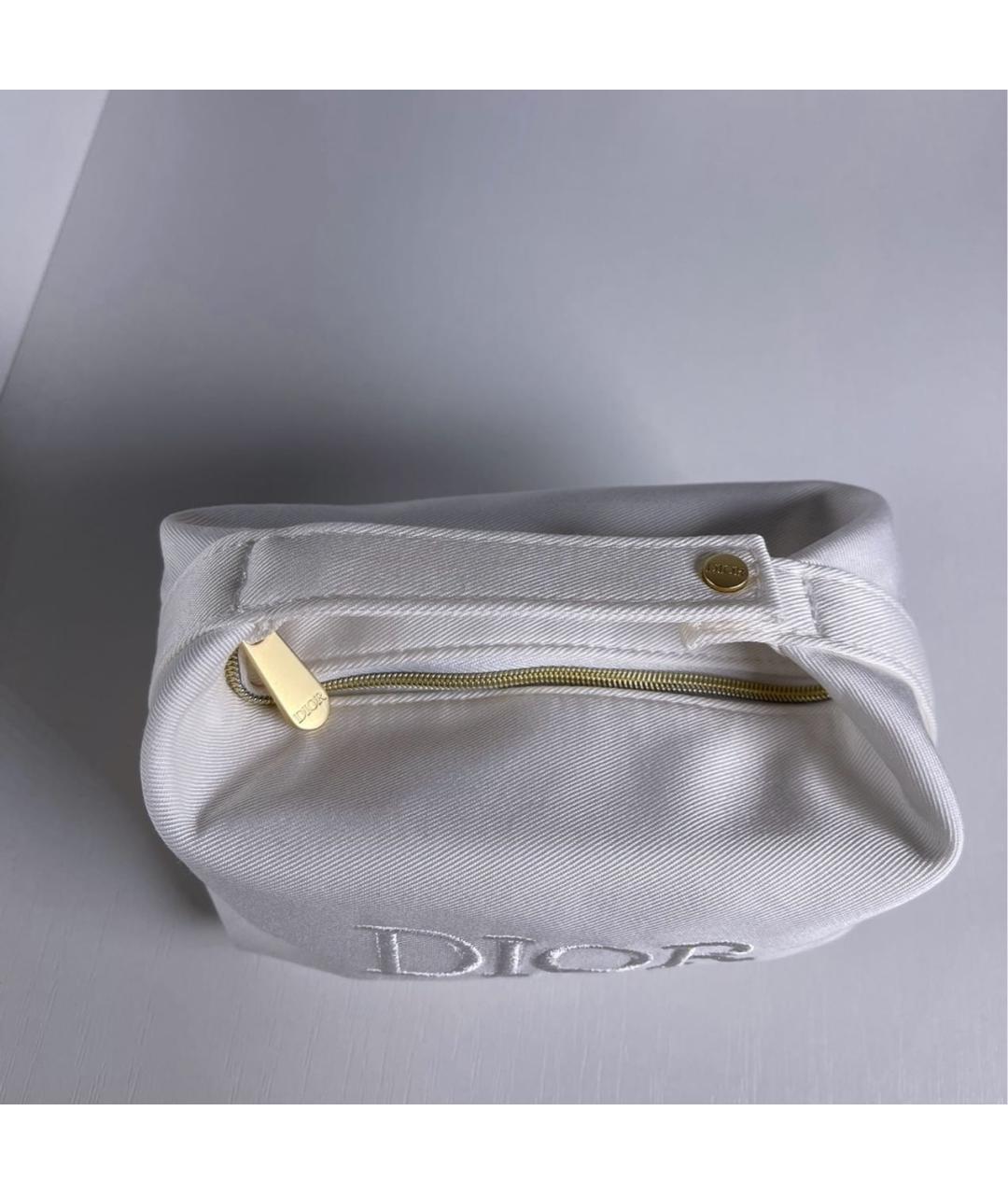 CHRISTIAN DIOR Белая косметичка, фото 4
