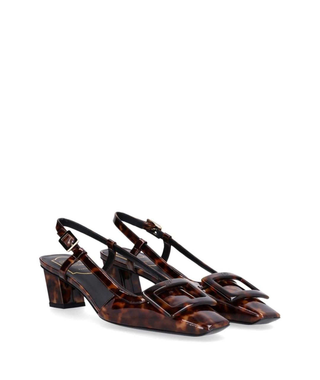 ROGER VIVIER Мульти кожаные туфли, фото 2