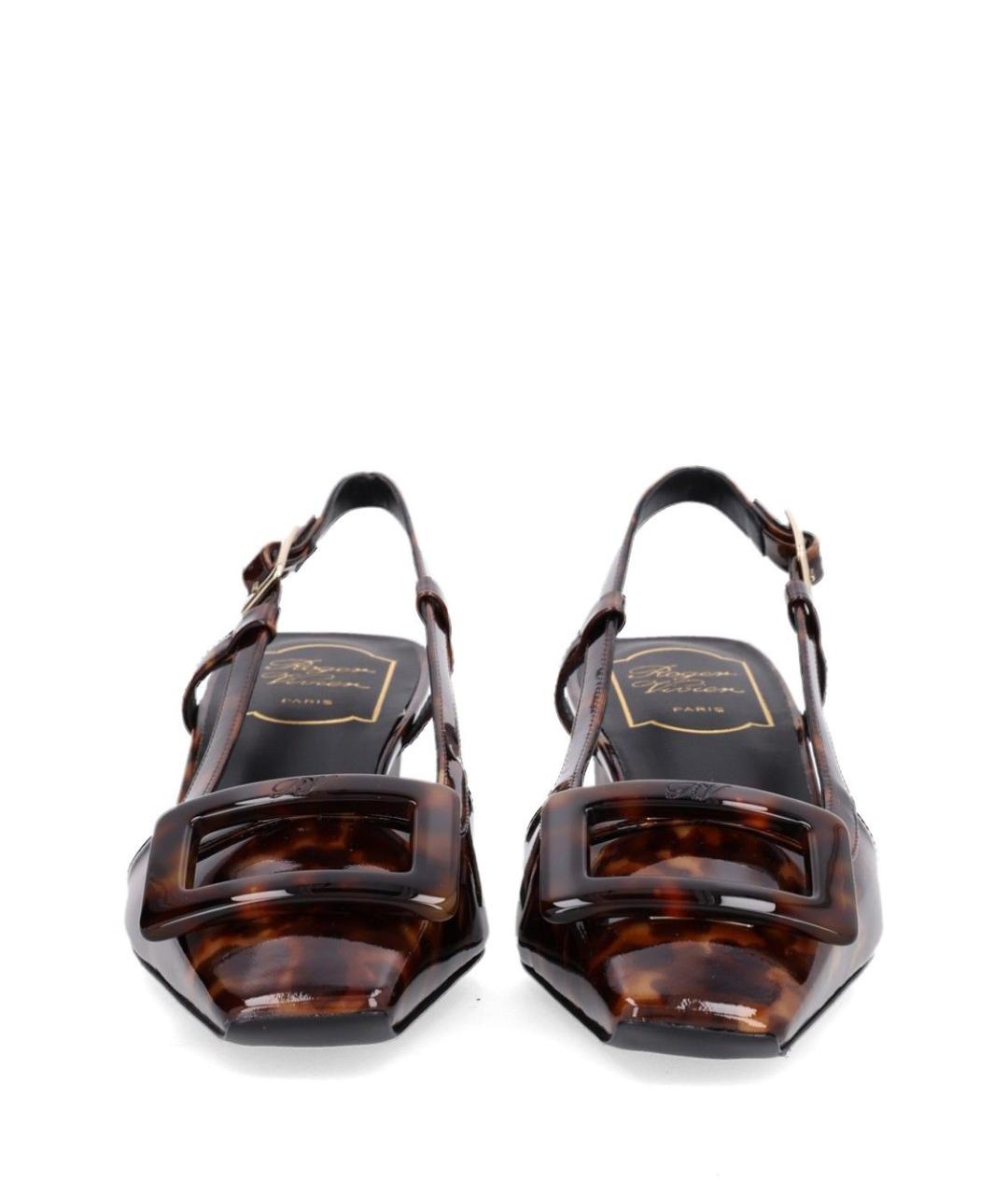 ROGER VIVIER Мульти кожаные туфли, фото 5
