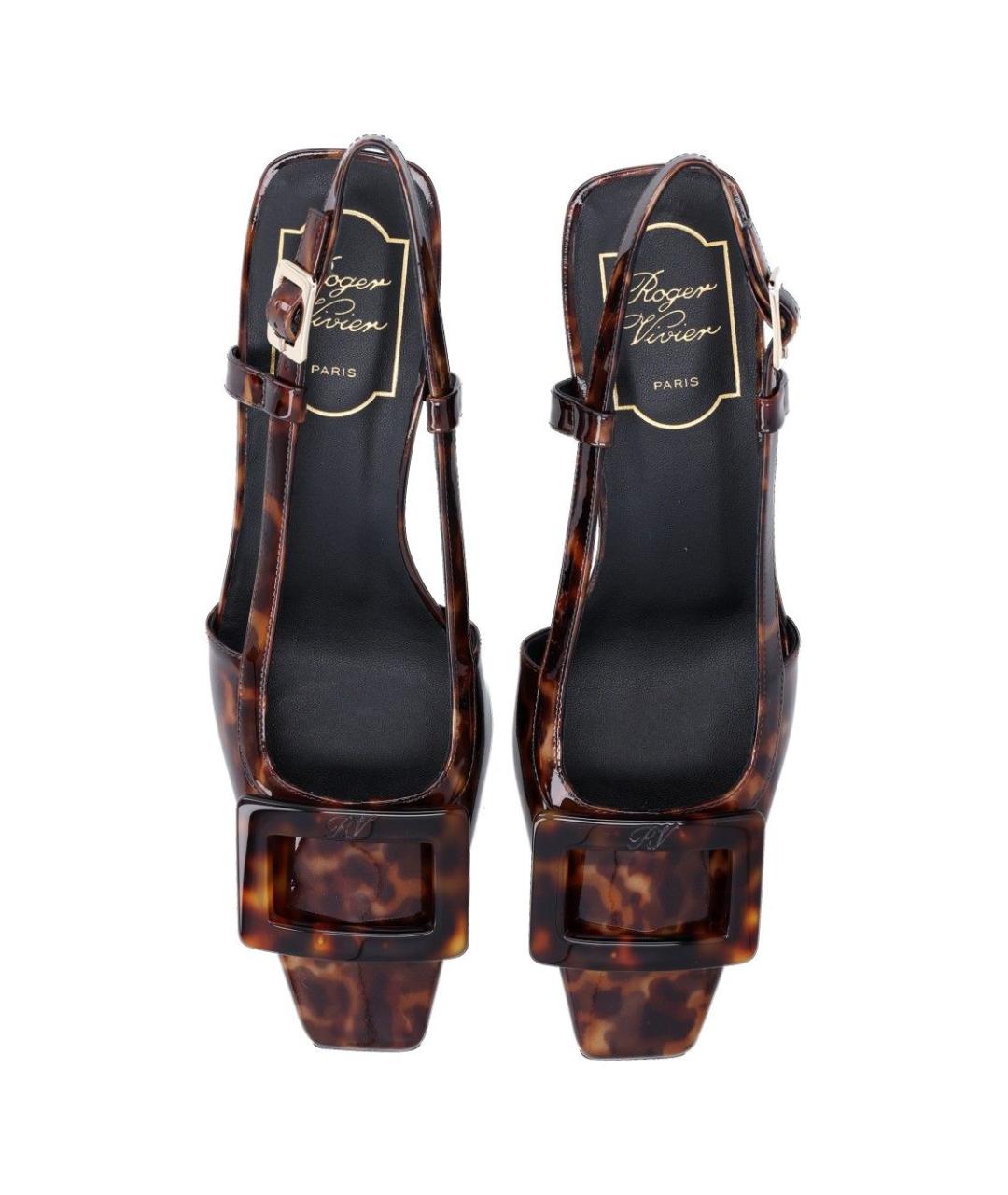 ROGER VIVIER Мульти кожаные туфли, фото 4