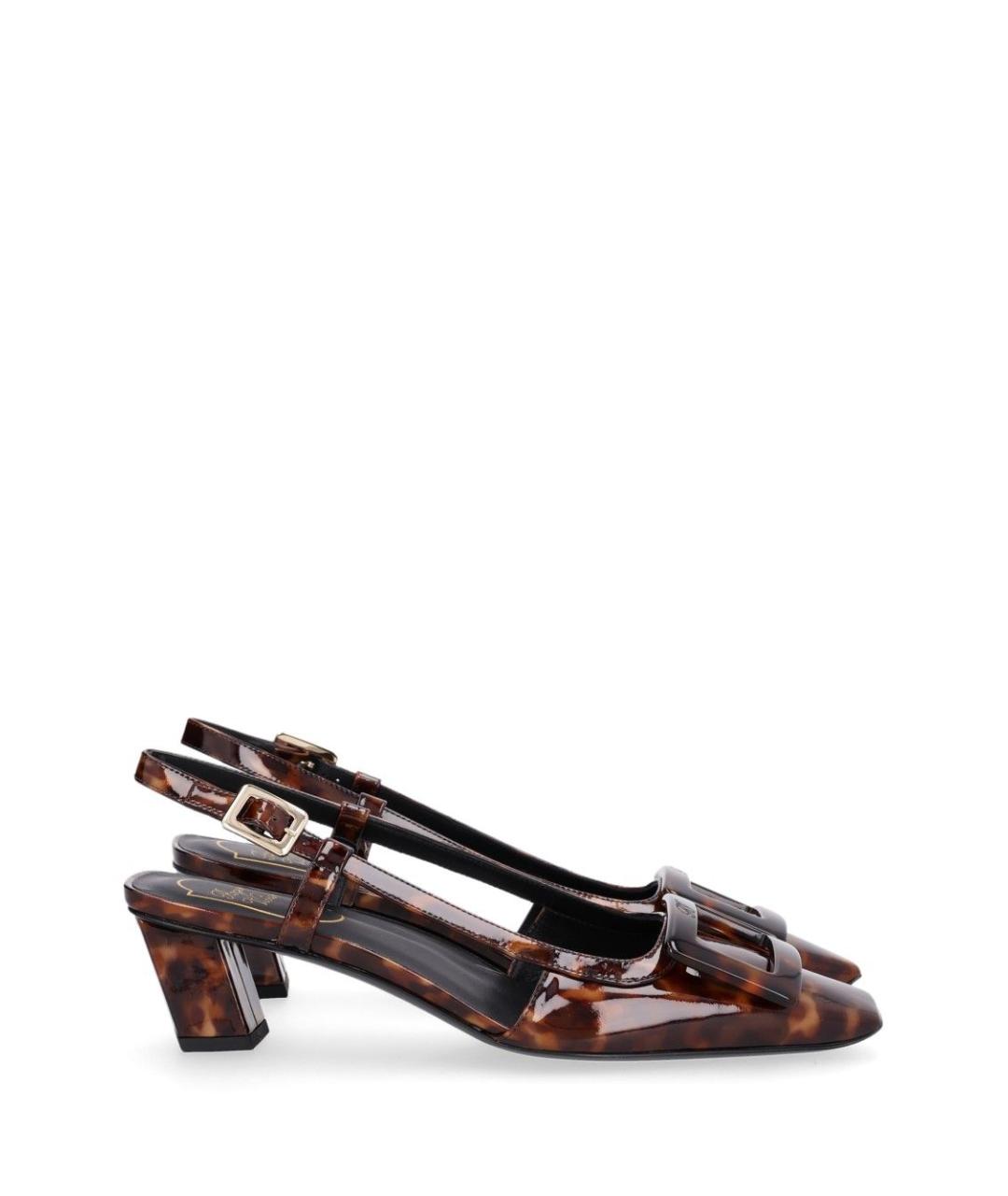 ROGER VIVIER Мульти кожаные туфли, фото 1