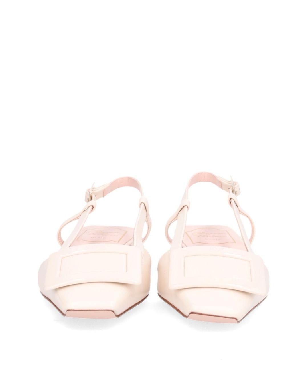 ROGER VIVIER Розовые кожаные туфли, фото 5
