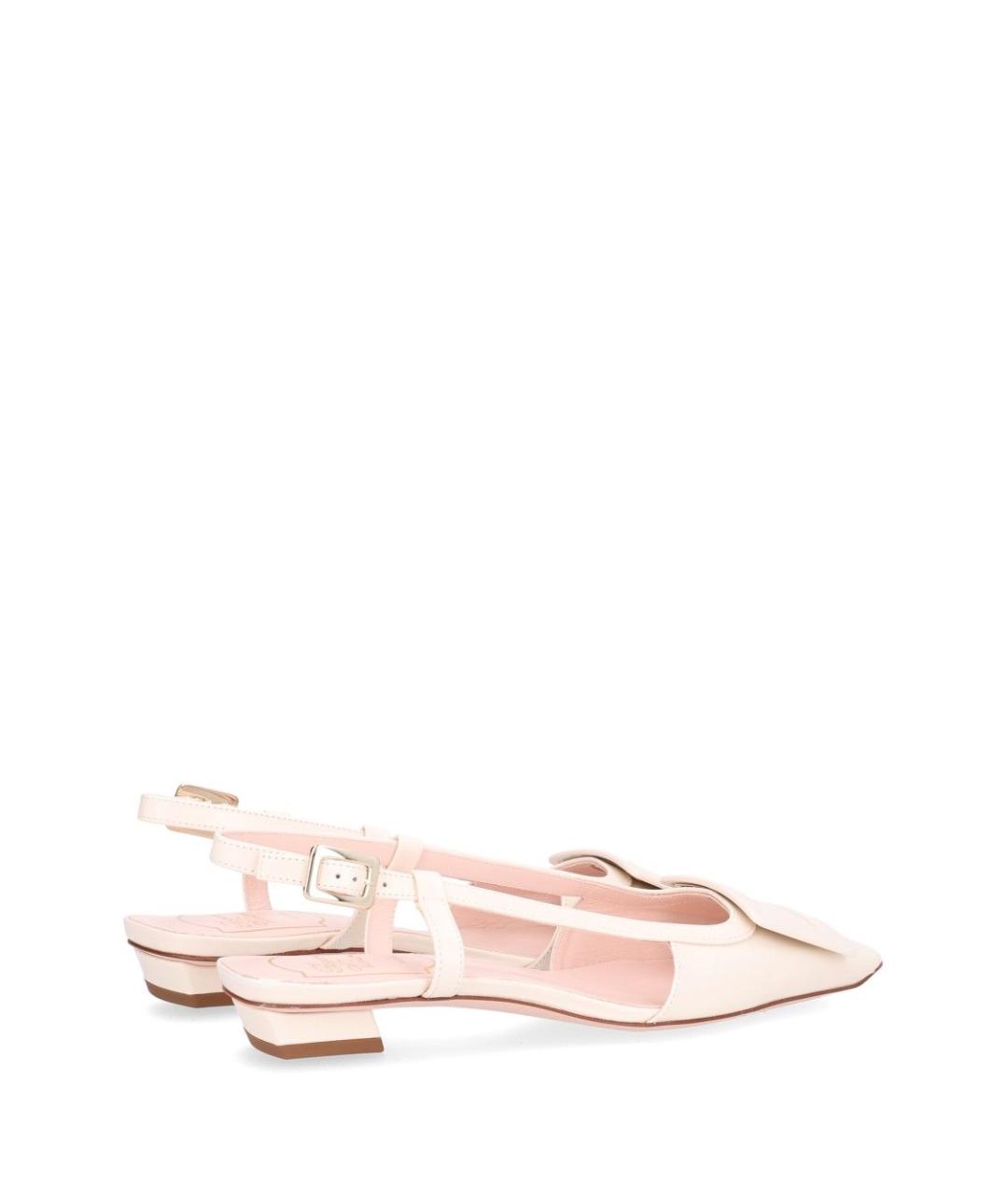 ROGER VIVIER Розовые кожаные туфли, фото 3