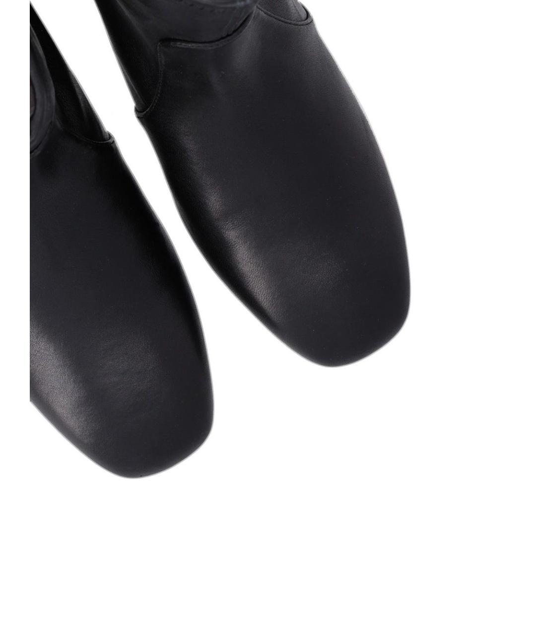 STUART WEITZMAN Черные кожаные ботильоны, фото 4