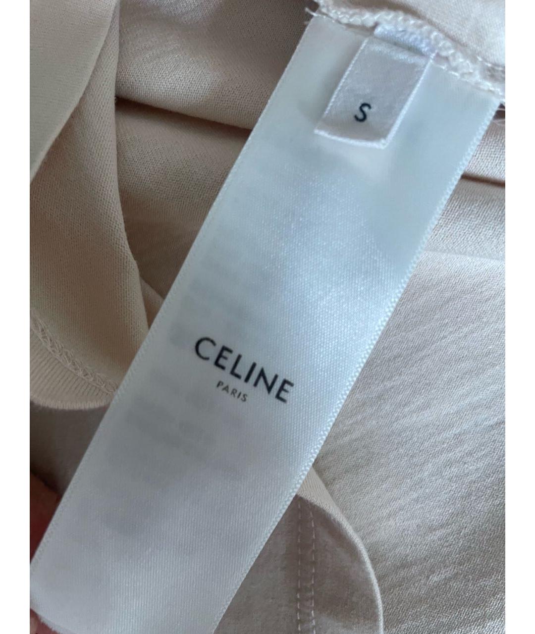 CELINE Хлопковая футболка, фото 5