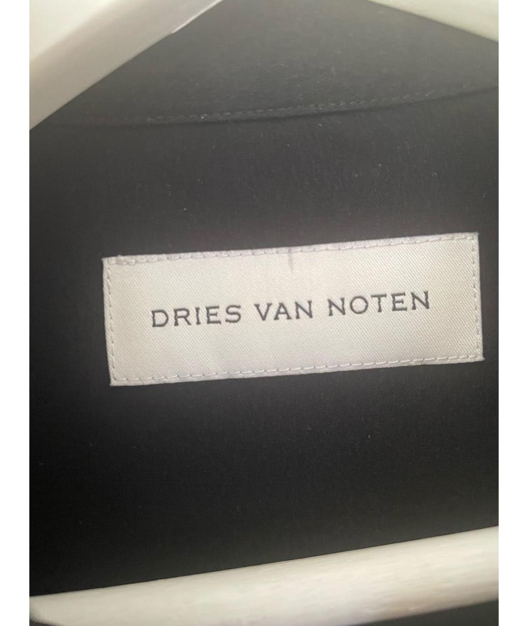DRIES VAN NOTEN Черная полиэстеровая блузы, фото 3