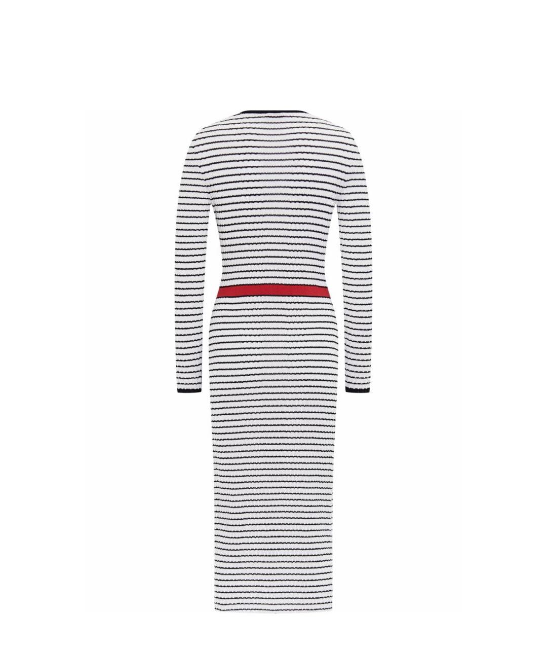 CHANEL Белое хлопковое повседневное платье, фото 2