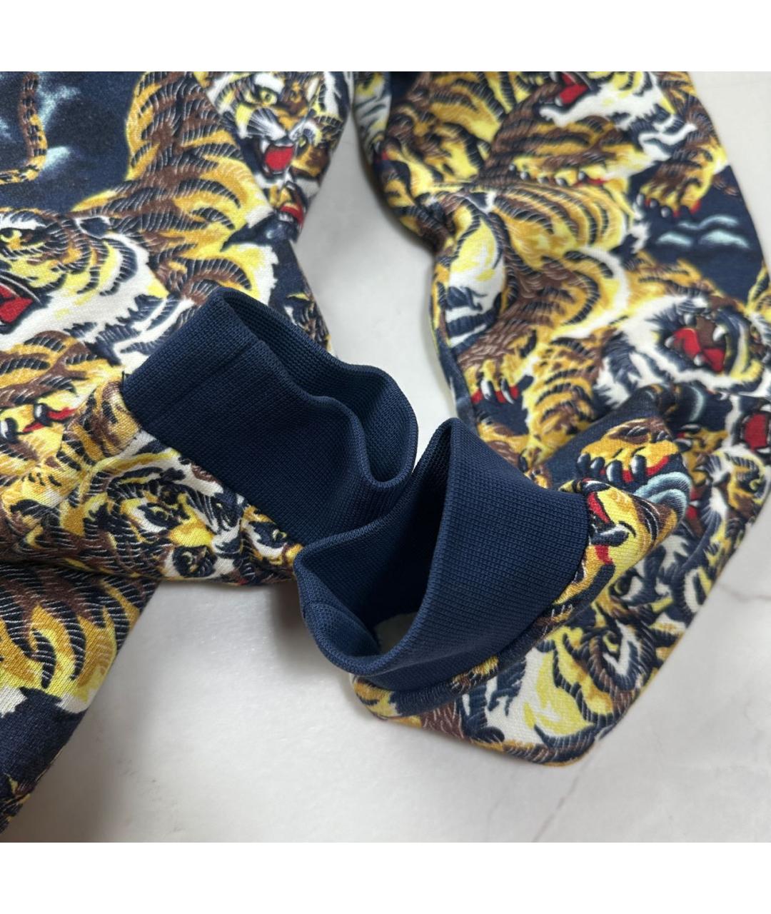 KENZO Желтый хлопковый джемпер / свитер, фото 6