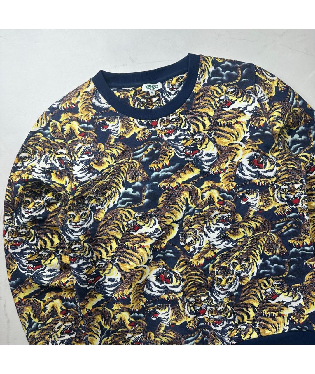 KENZO Желтый хлопковый джемпер / свитер, фото 2
