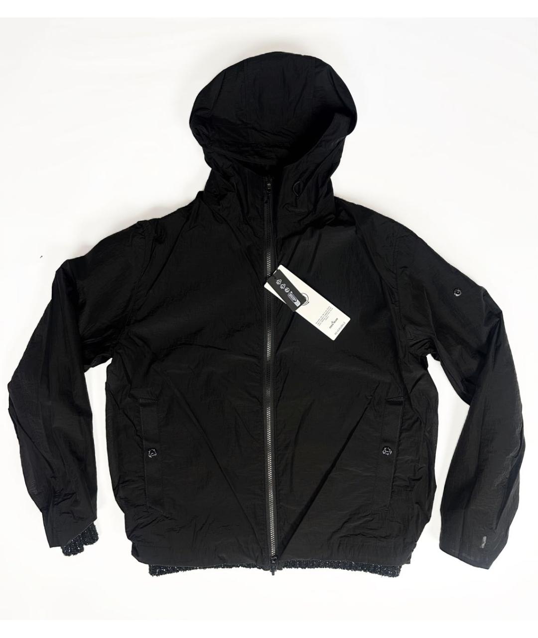 STONE ISLAND Черная куртка, фото 5