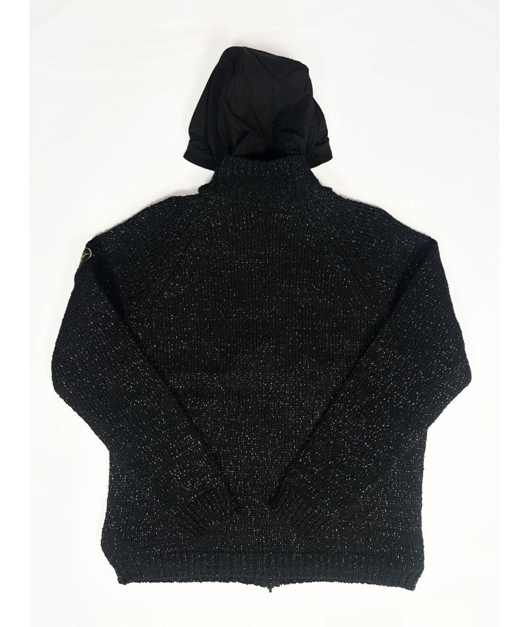 STONE ISLAND Черная куртка, фото 2