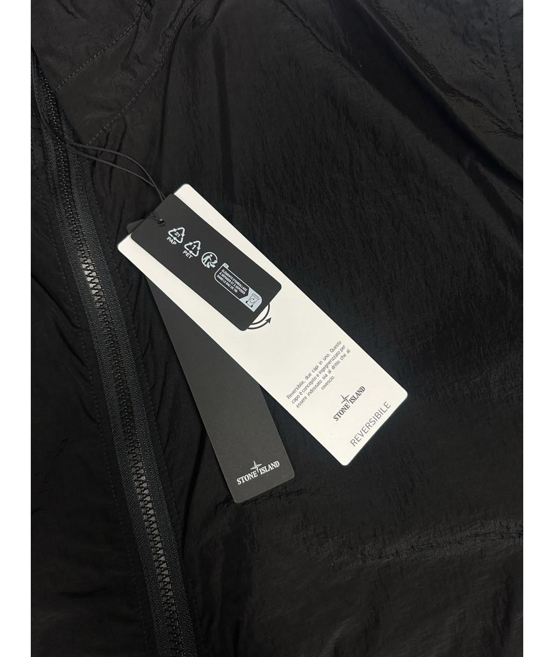 STONE ISLAND Черная куртка, фото 3