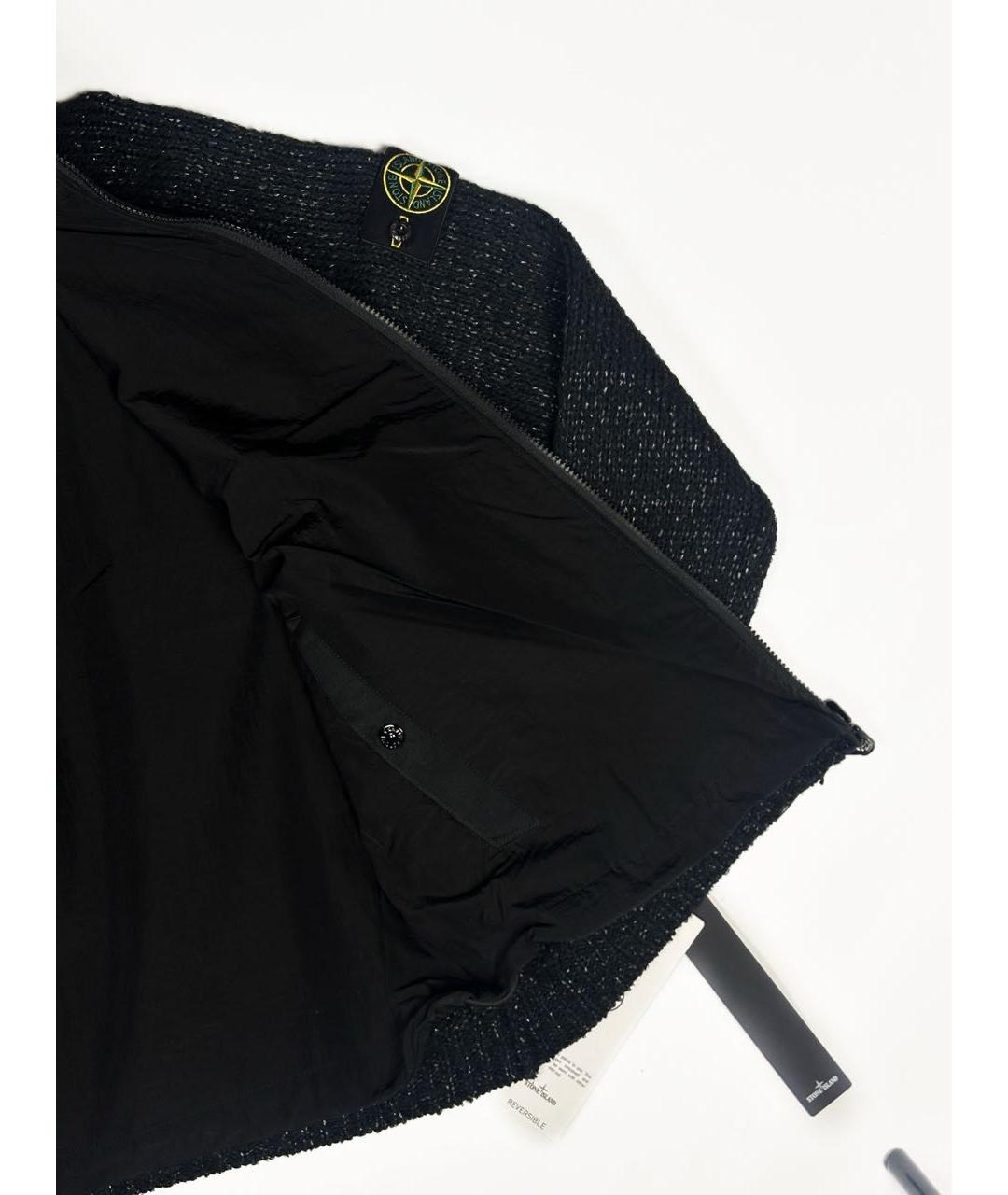 STONE ISLAND Черная куртка, фото 6