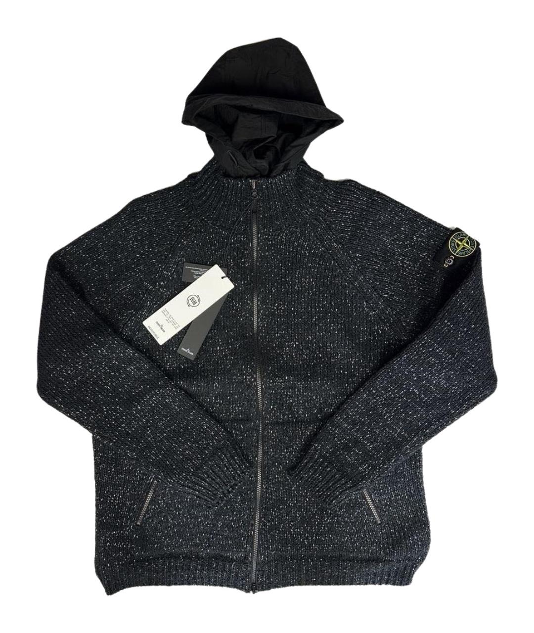 STONE ISLAND Черная куртка, фото 1