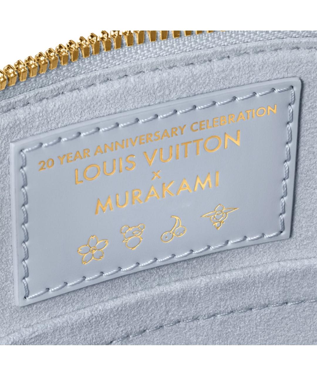 LOUIS VUITTON Голубая сумка с короткими ручками, фото 4