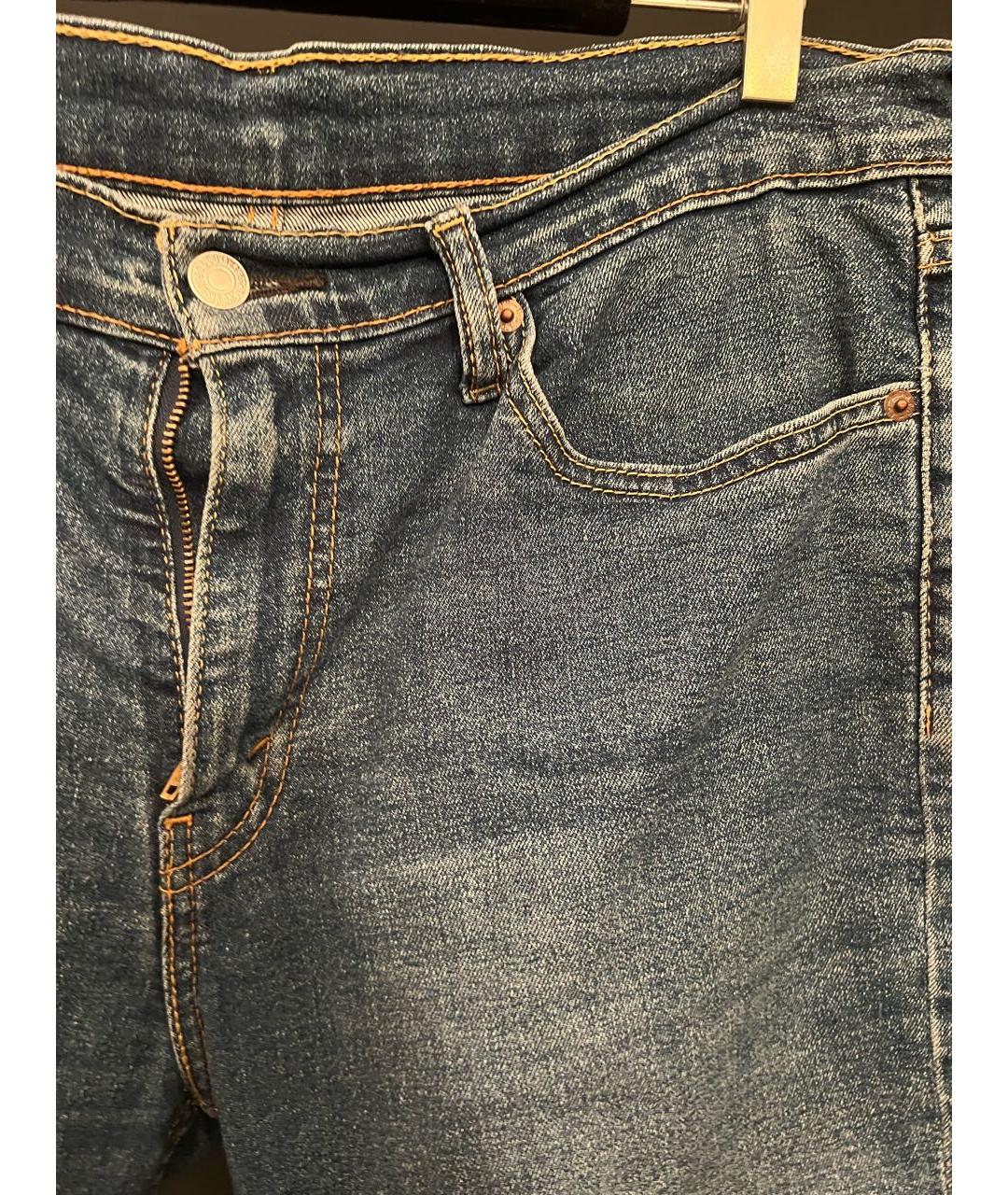 LEVI'S Синие хлопковые шорты, фото 2