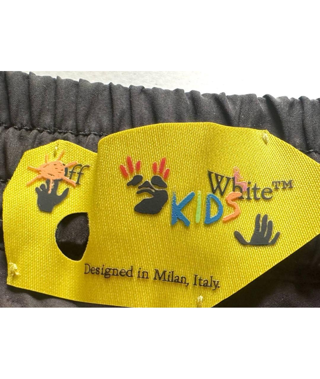 OFF-WHITE Мульти полиэстеровые брюки и шорты, фото 5