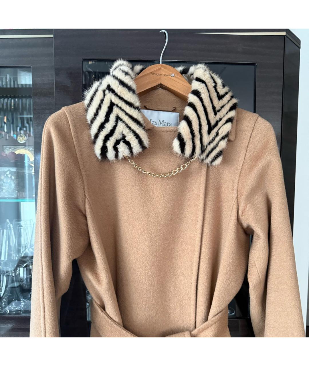 MAX MARA Бежевый воротник, фото 5