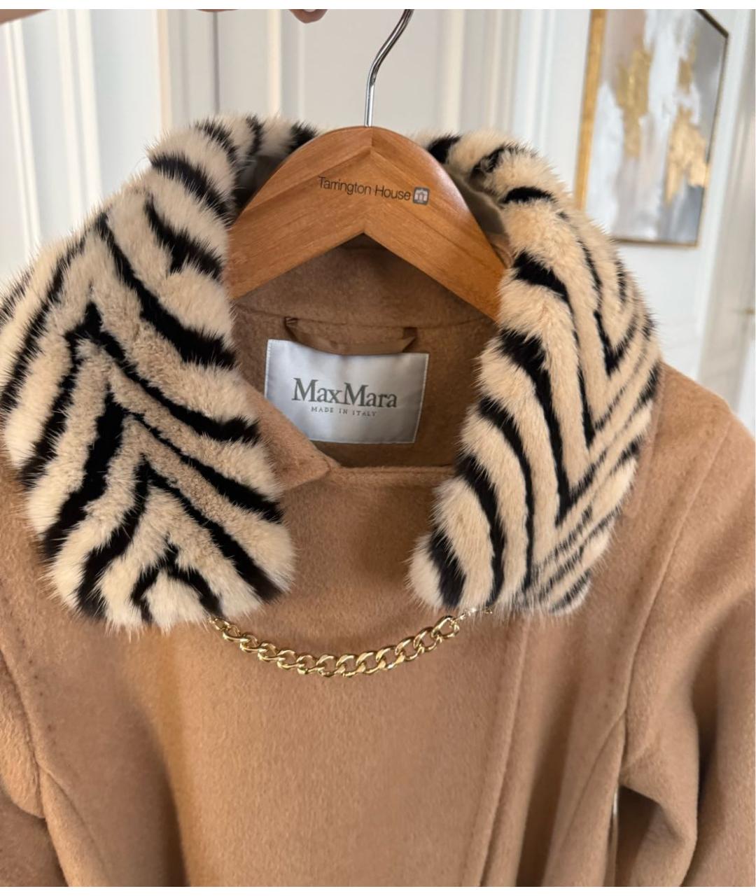 MAX MARA Бежевый воротник, фото 6