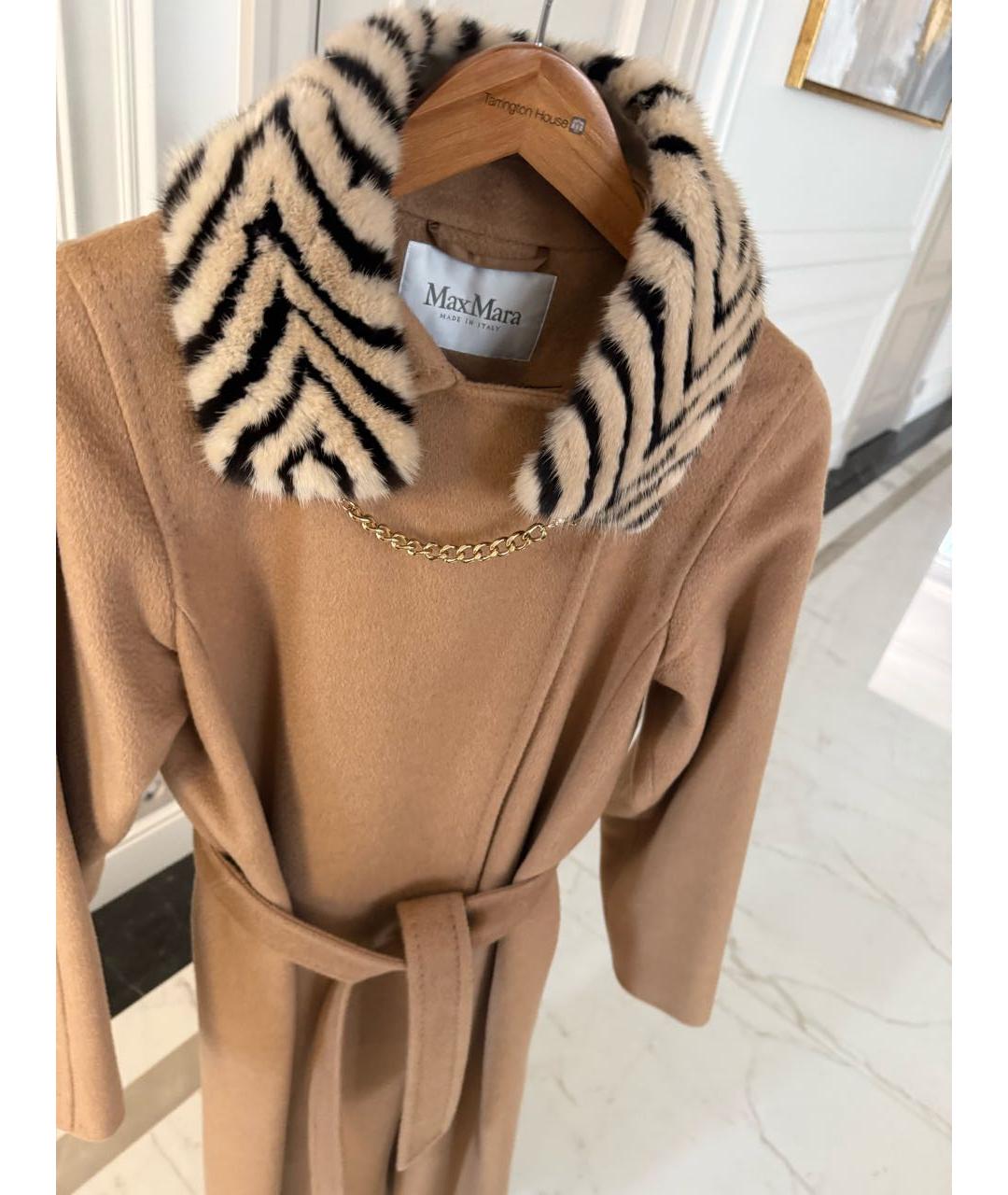 MAX MARA Бежевый воротник, фото 7