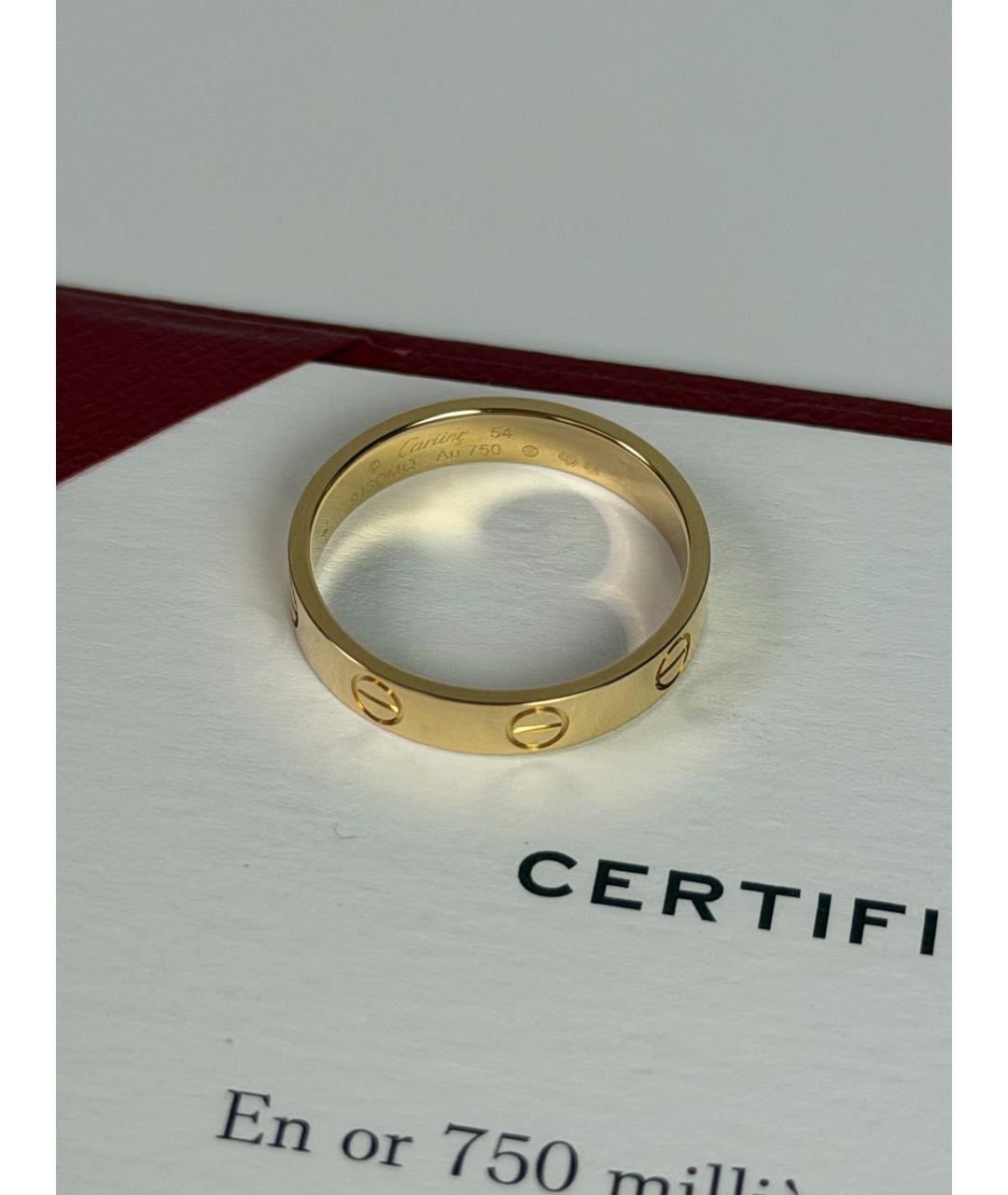 CARTIER Золотое кольцо из желтого золота, фото 5