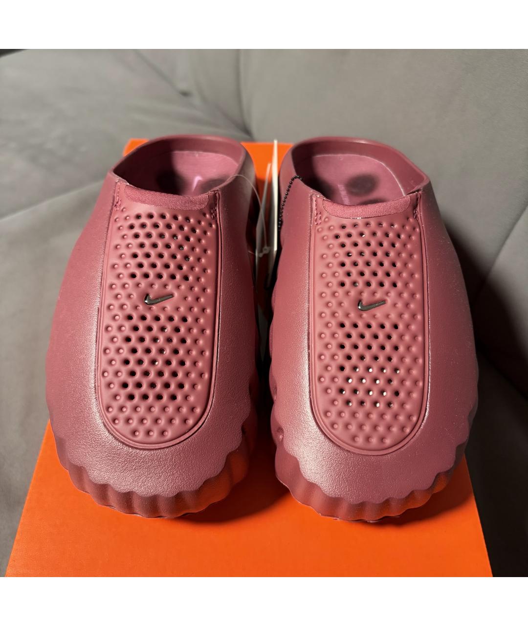 NIKE Бордовые мюли, фото 4