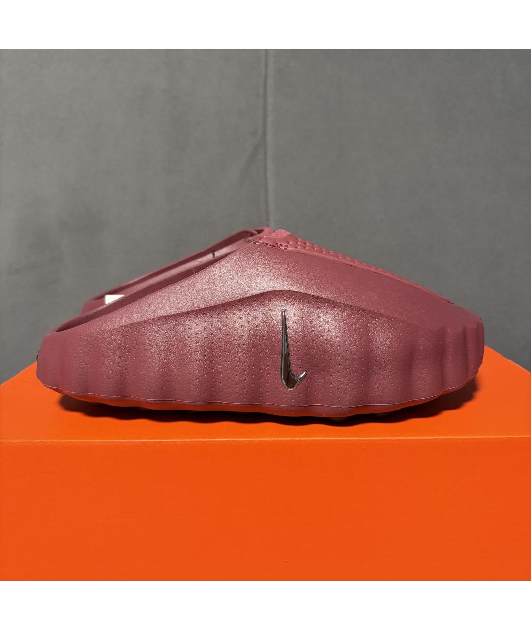 NIKE Бордовые мюли, фото 2