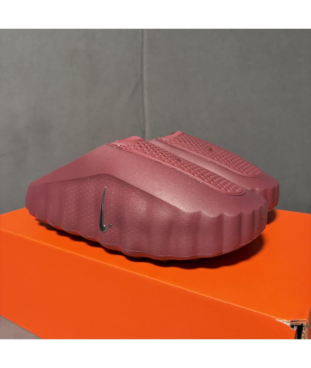 NIKE Бордовые мюли, фото 3