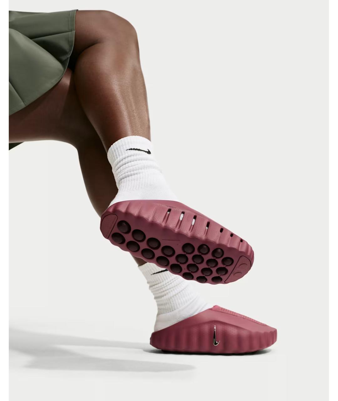 NIKE Бордовые мюли, фото 8