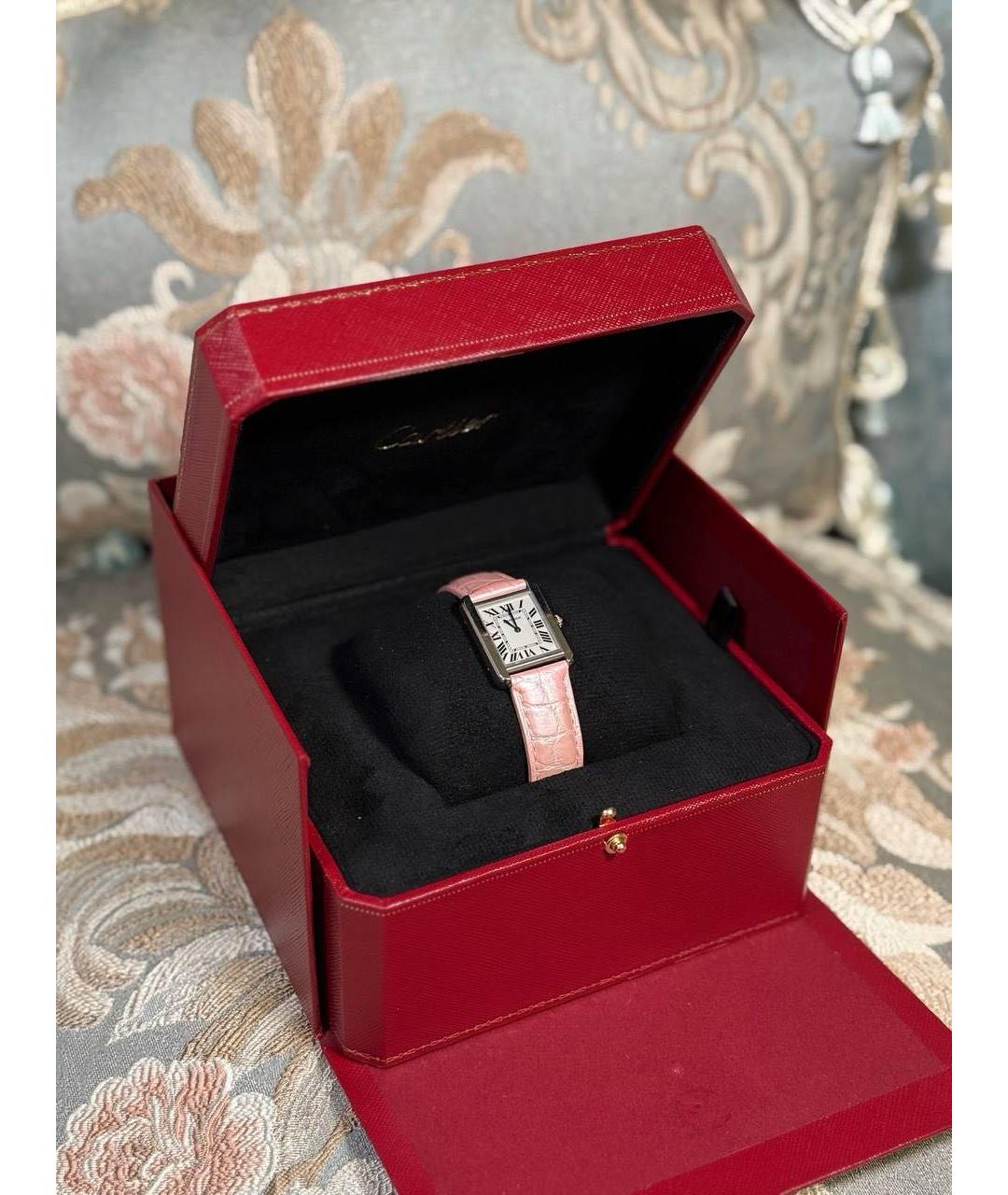 CARTIER Серебряные металлические часы, фото 2