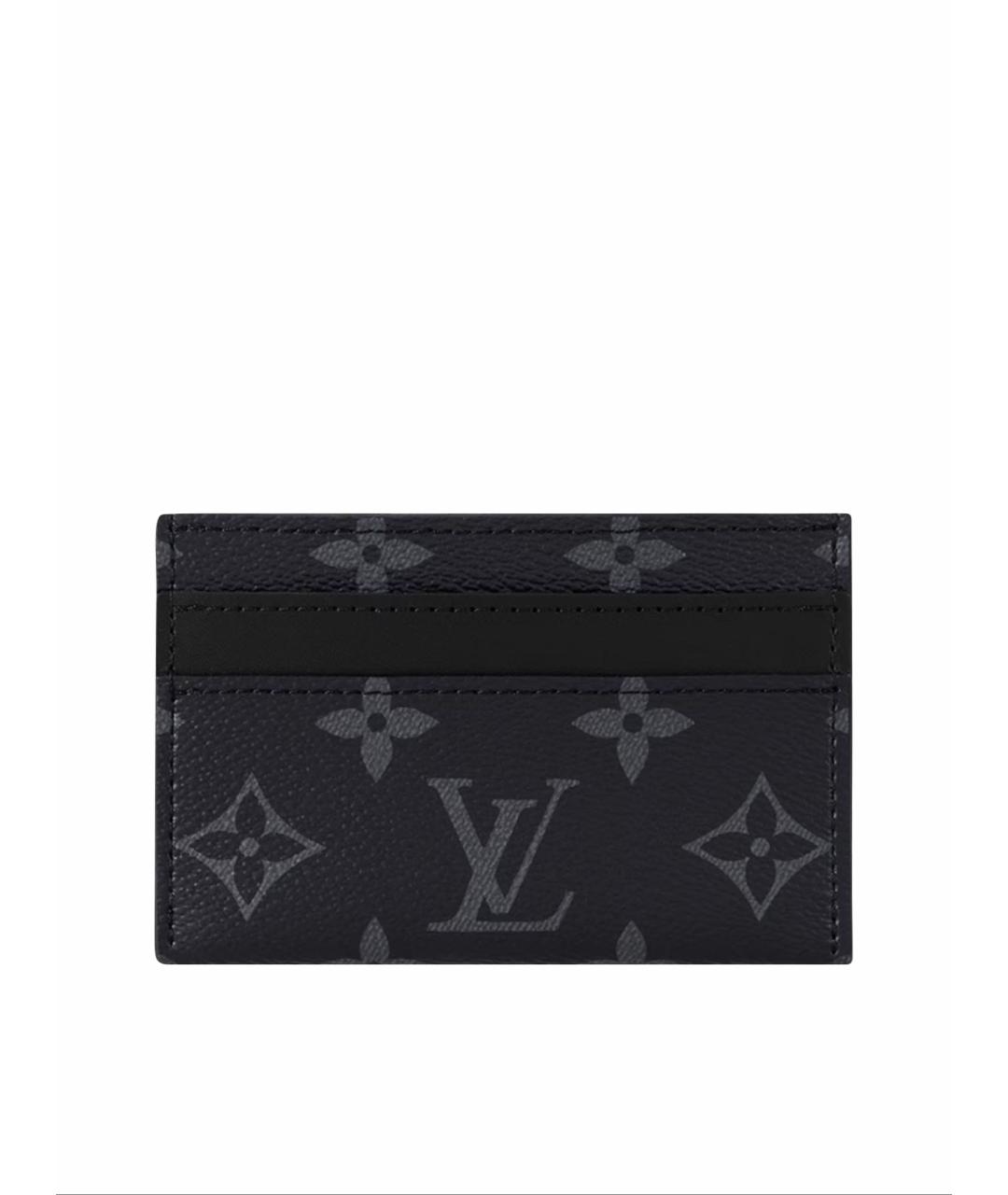 LOUIS VUITTON Черный кардхолдер, фото 1