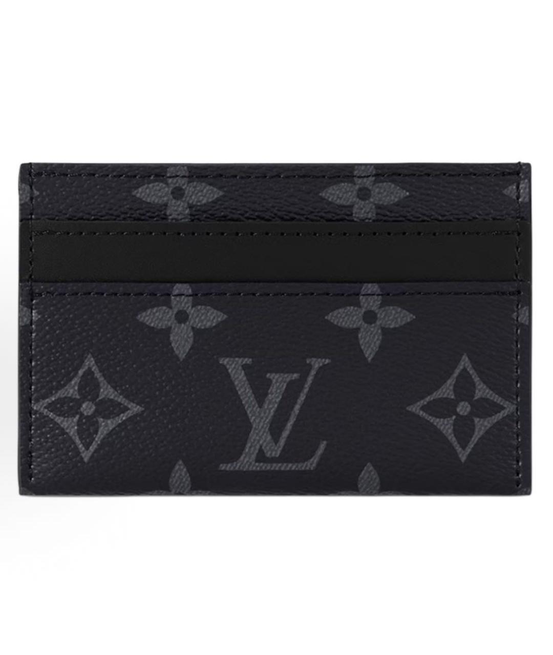 LOUIS VUITTON Черный кардхолдер, фото 4
