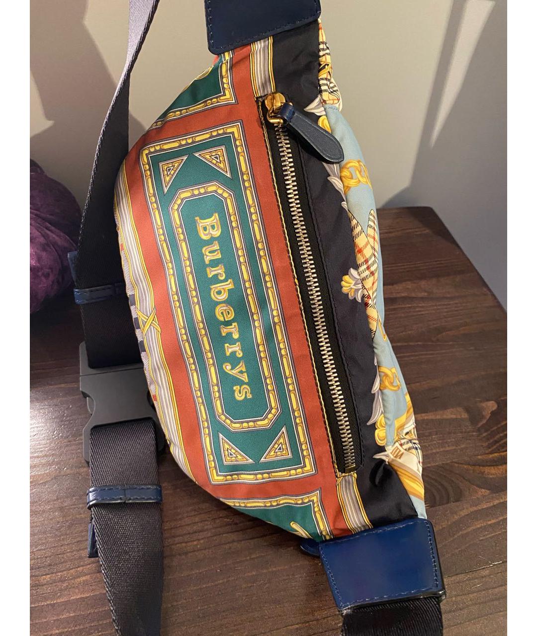 BURBERRY Мульти нейлоновая поясная сумка, фото 2