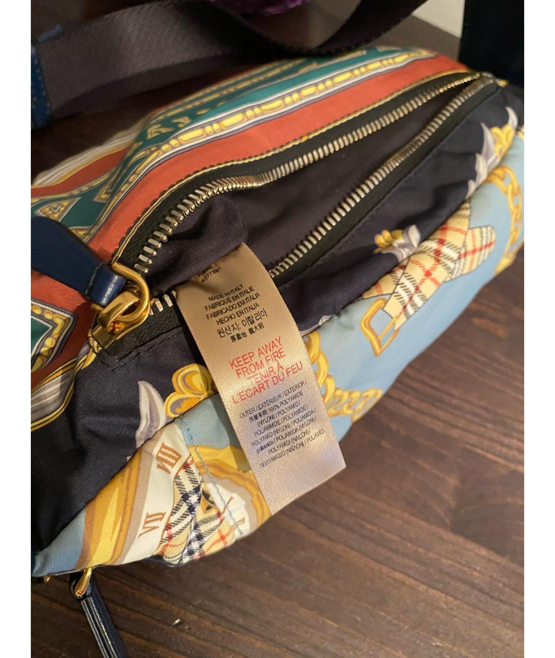 BURBERRY Мульти нейлоновая поясная сумка, фото 5