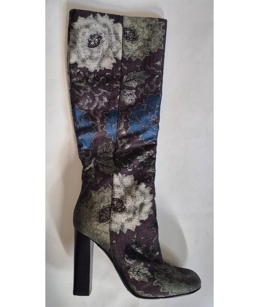 ETRO Мульти текстильные сапоги, фото 10