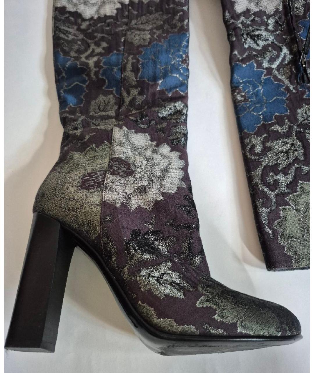 ETRO Мульти текстильные сапоги, фото 5
