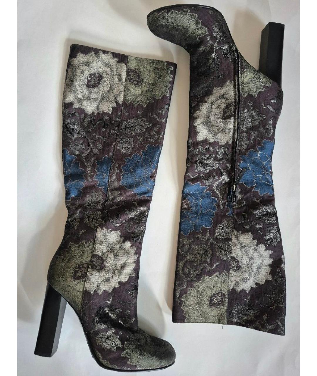 ETRO Мульти текстильные сапоги, фото 3