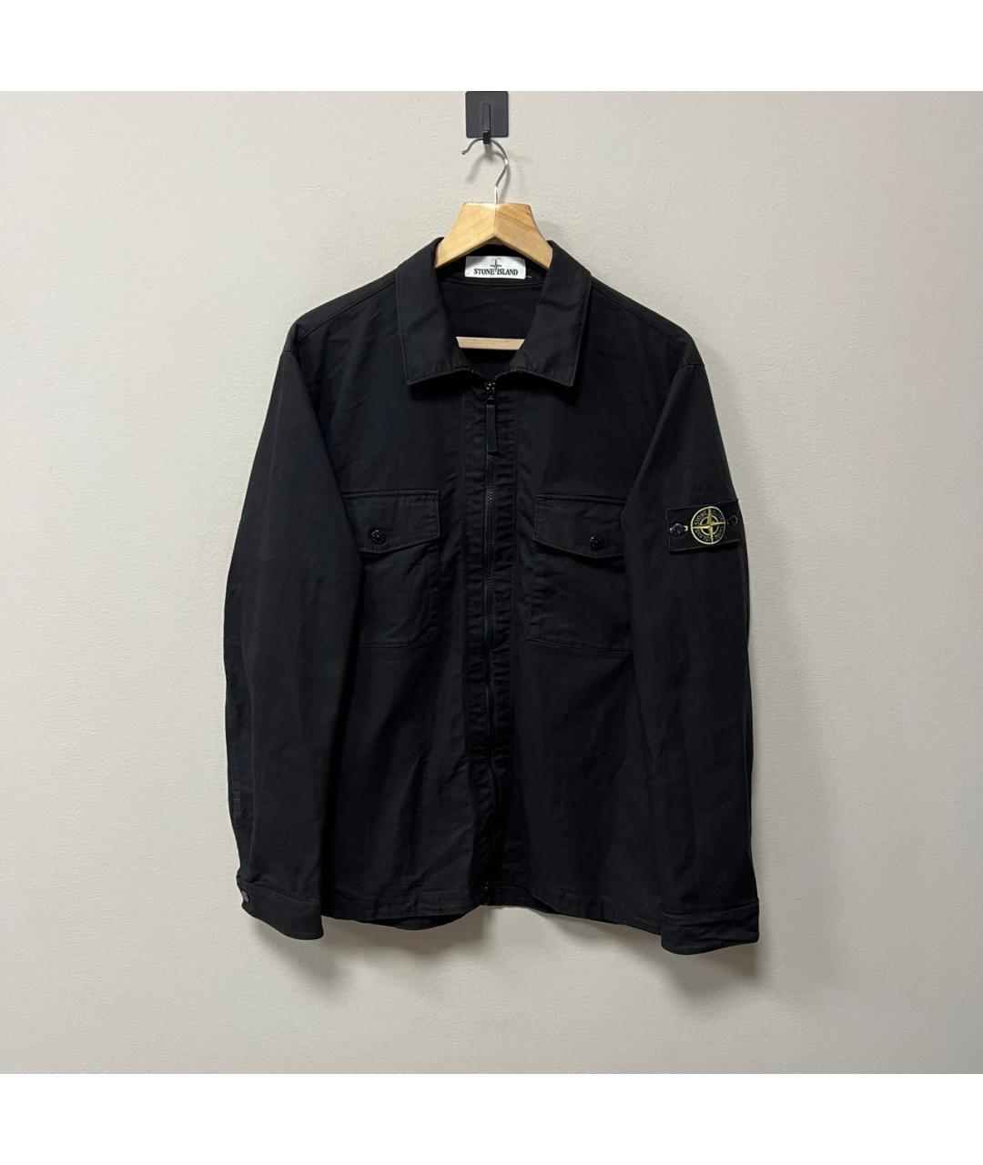 STONE ISLAND Черная куртка, фото 7