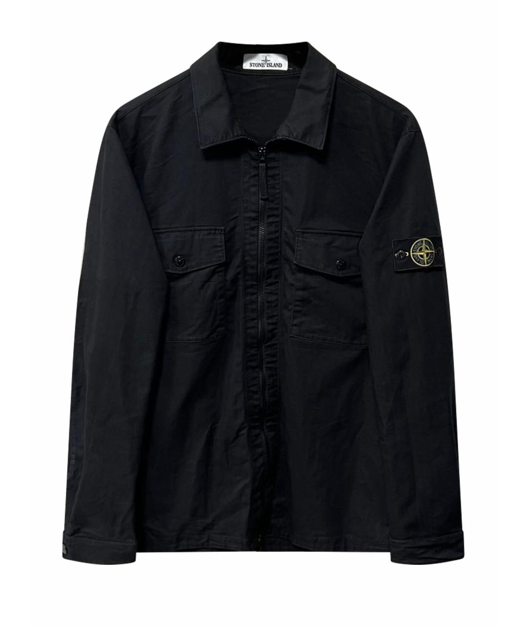 STONE ISLAND Черная куртка, фото 1